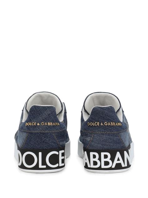 dolce gabbana denim sneakers|dolce & gabbana sneakers sale.